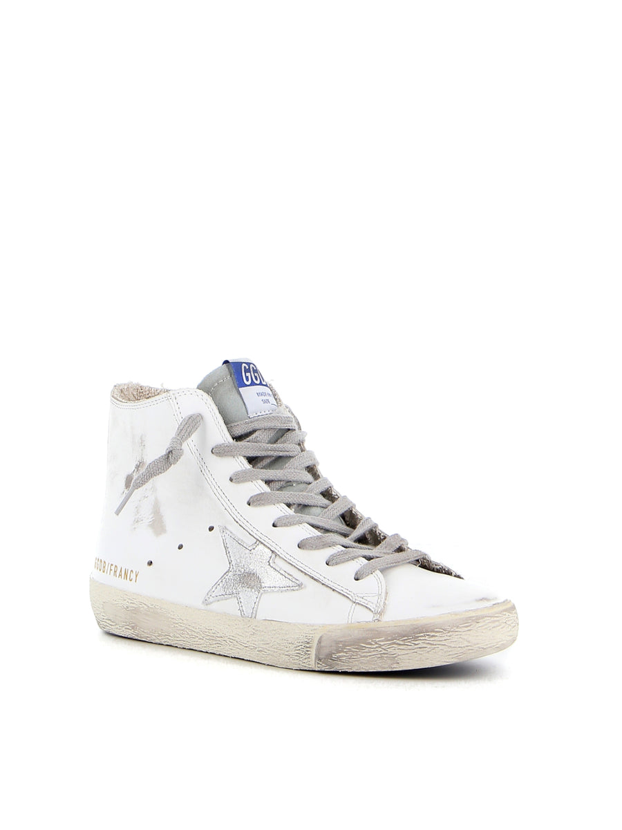Francy Classic High-Top Sneakers White Shoes >