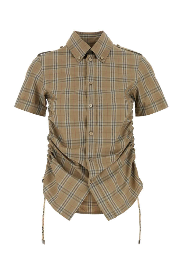 Burberry Woven 100% Cotton shirt in beige