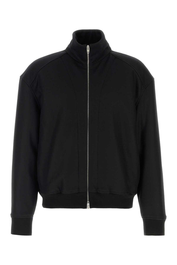 Jil Sander Exterior: 100% Wool jacket in black