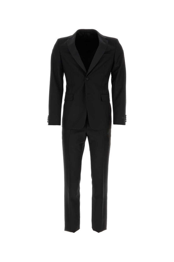 Prada 75% Wool tuxedo in black