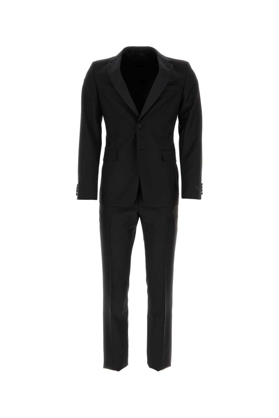 Prada 75% Wool tuxedo in black