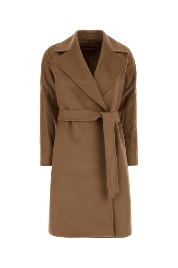 Mm Studio Exterior: 100% Virgin wool; Lining: 100% Viscose coat in beige