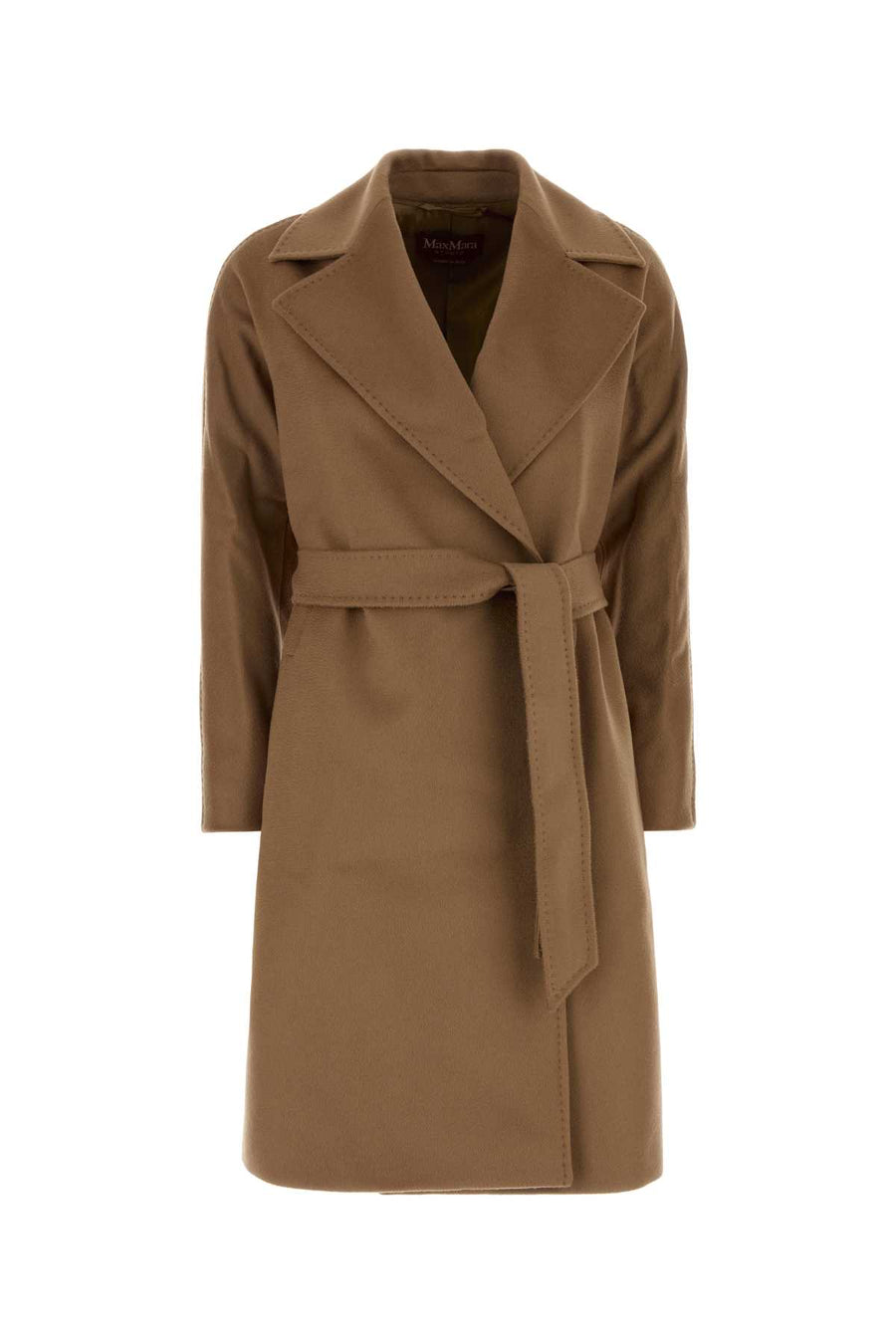 Mm Studio Exterior: 100% Virgin wool; Lining: 100% Viscose coat in beige