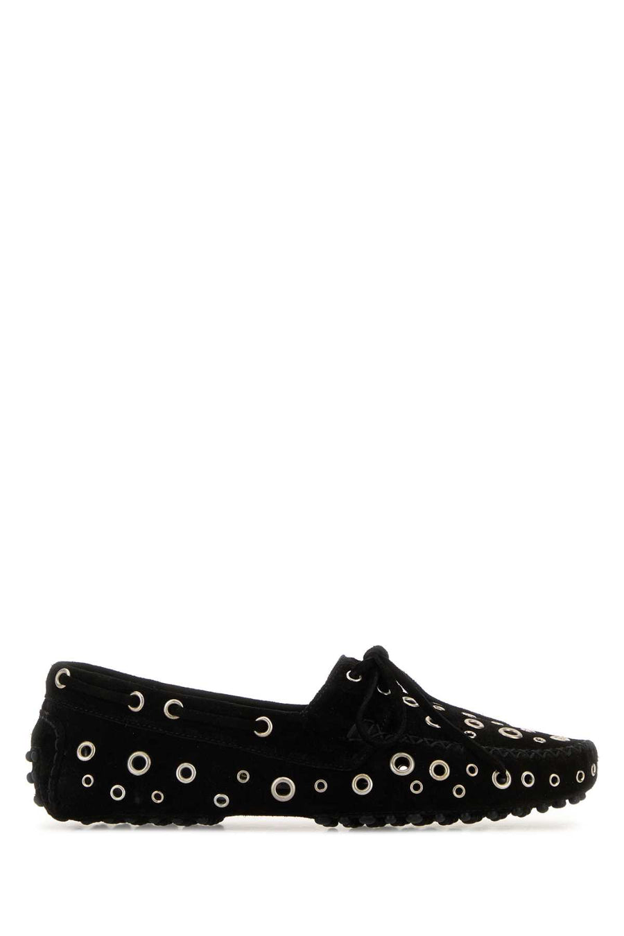 Gimaguas Shoes Exterior: 100% Suede loafer in black