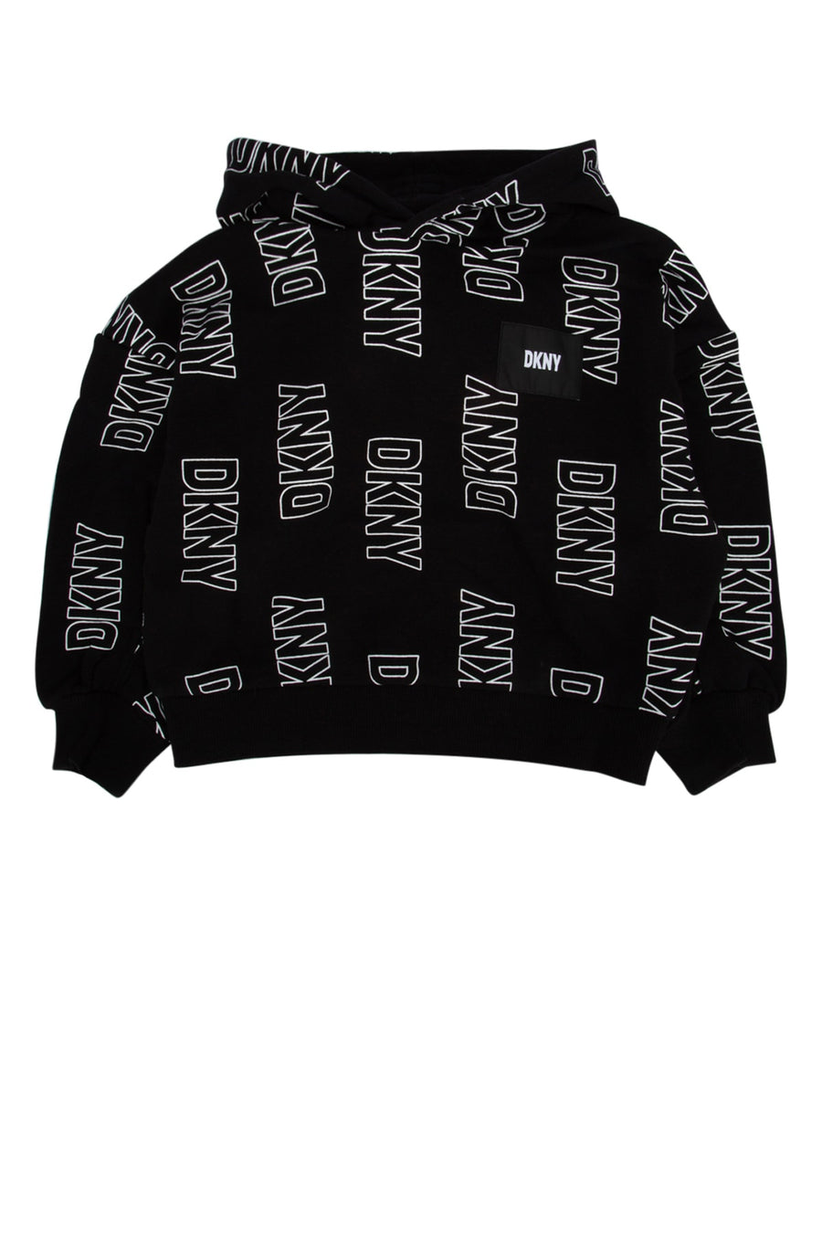 Dkny Junior 100% cotton blend (composition: 100% CO sweatshirt in black
