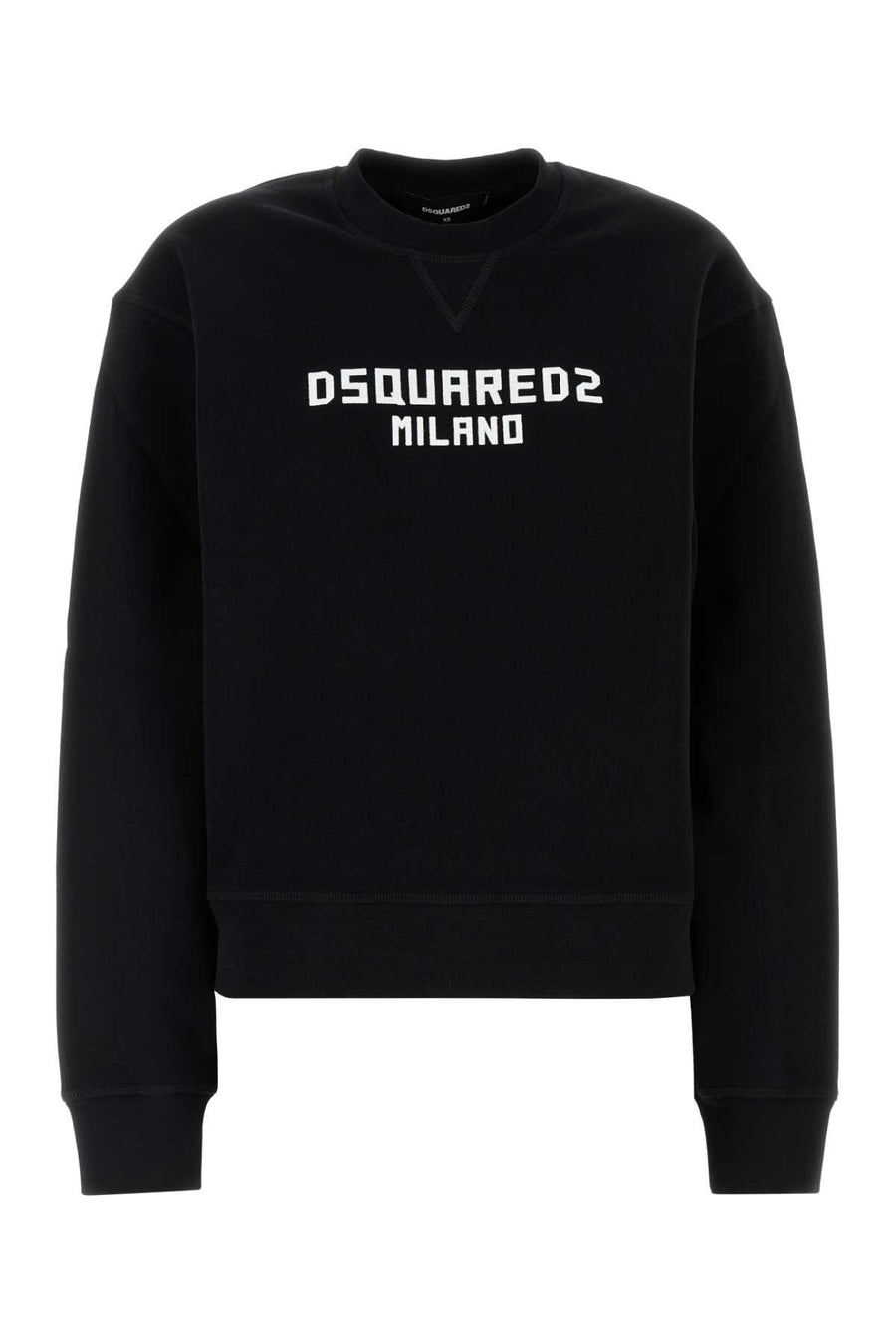 Dsquared2 Right 100% Cotton sweatshirt in black