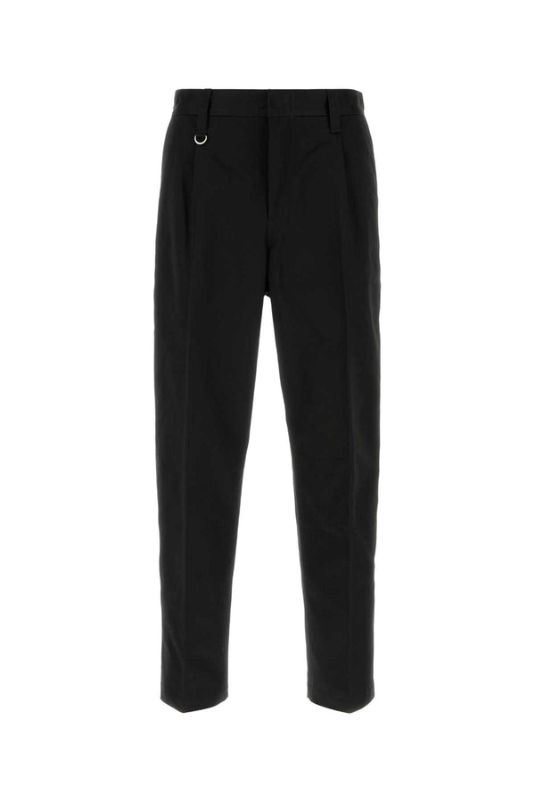 Yohji Yamamoto Work 65% Polyester 35% Cotton trousers in black