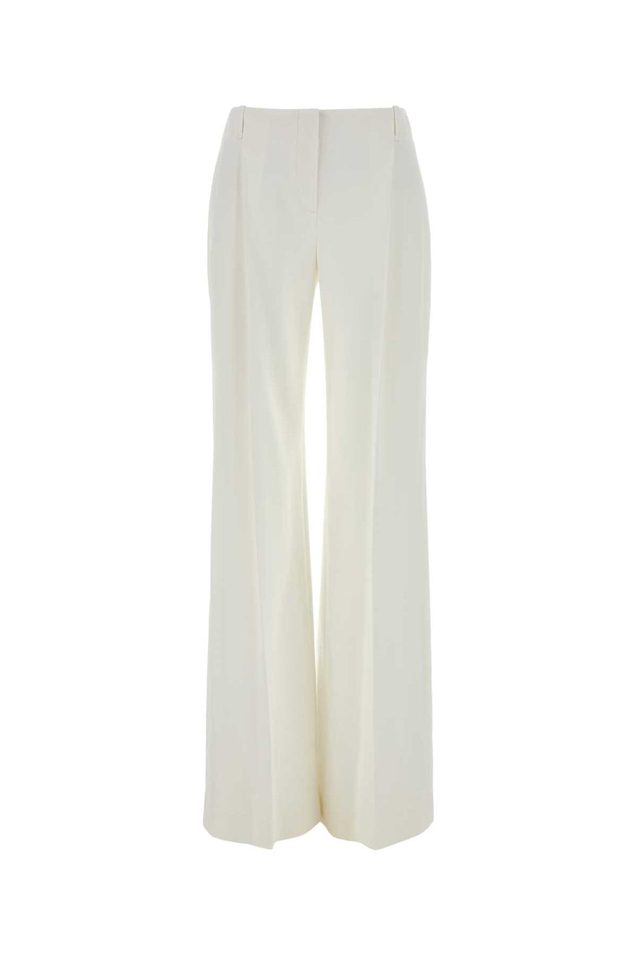 Ermanno Scervino 57% Acetate trousers in white