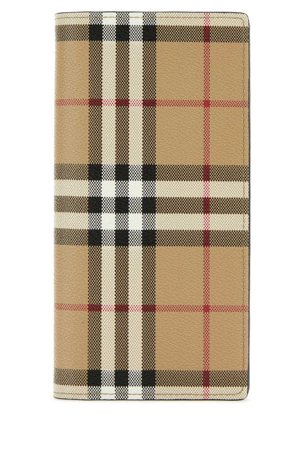 Burberry 75% Polyurethane wallet in beige