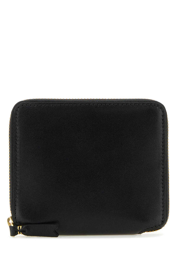 Comme des Garçons Leather 100% Calfskin wallet in black