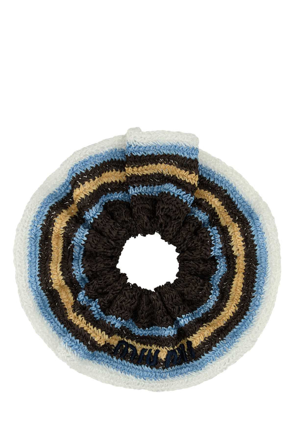 Miu Miu Capelli 100% Cotton hair band in multicolor