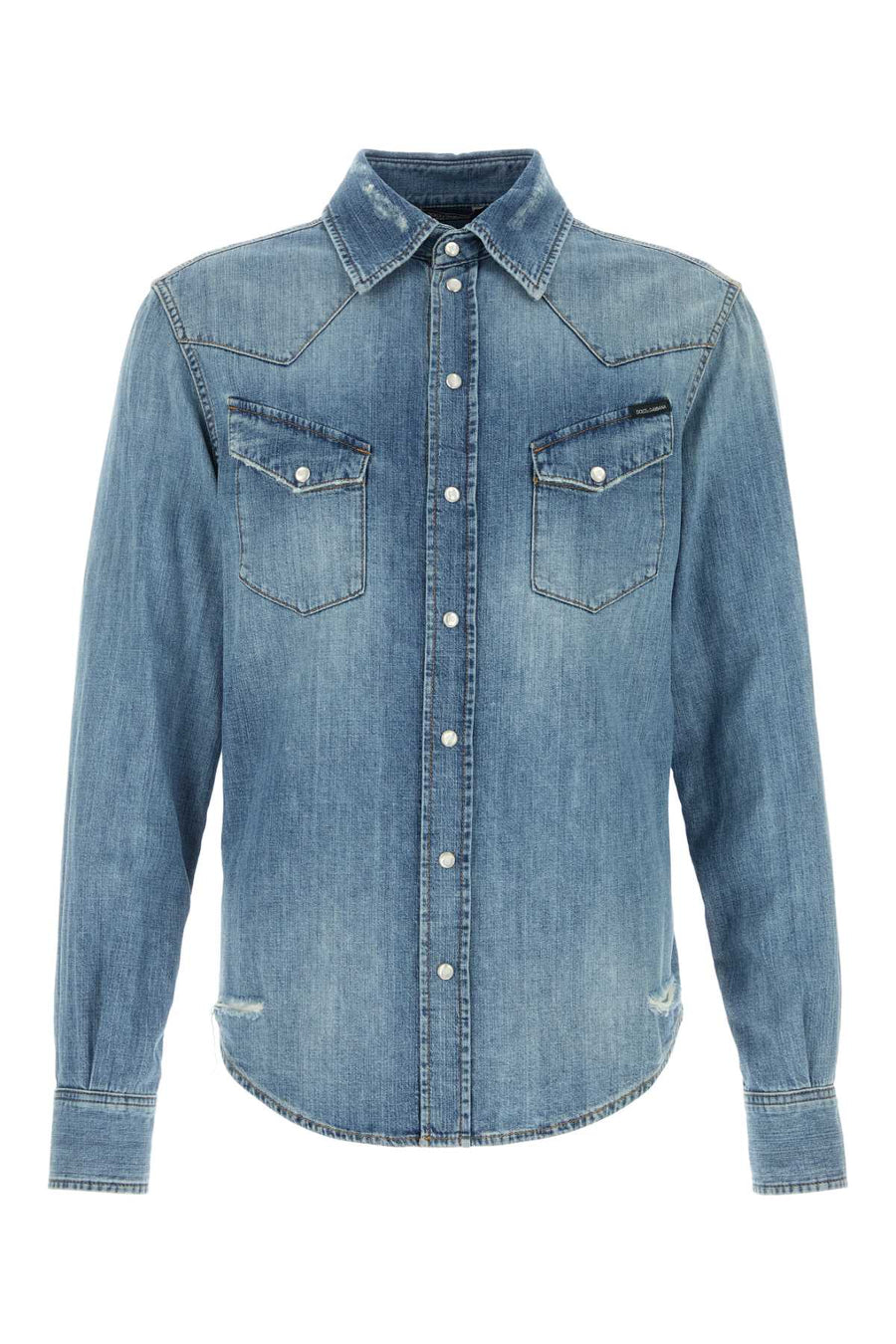 Dolce & Gabbana 100% Cotton shirt in blue