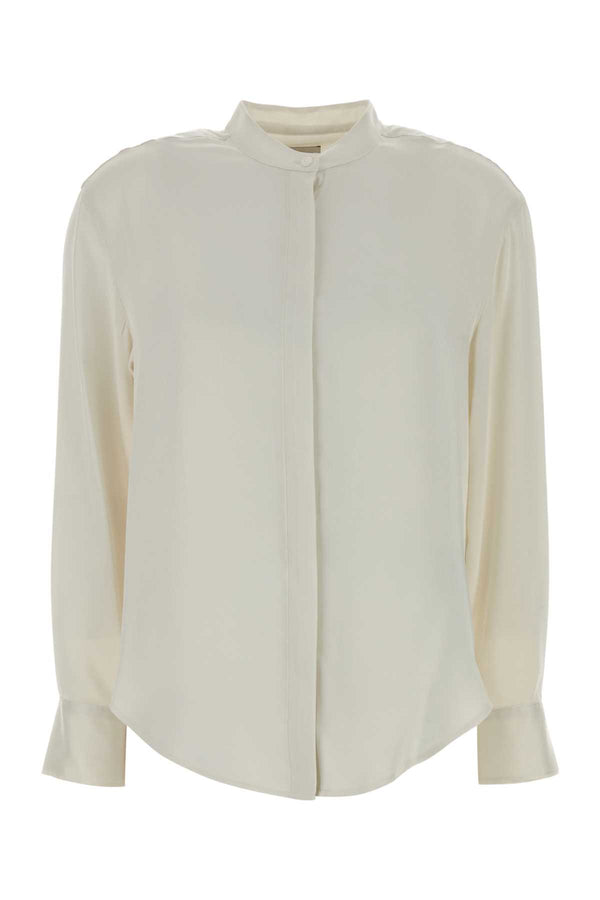 Calvin Klein Satin 100% Polyester shirt in beige