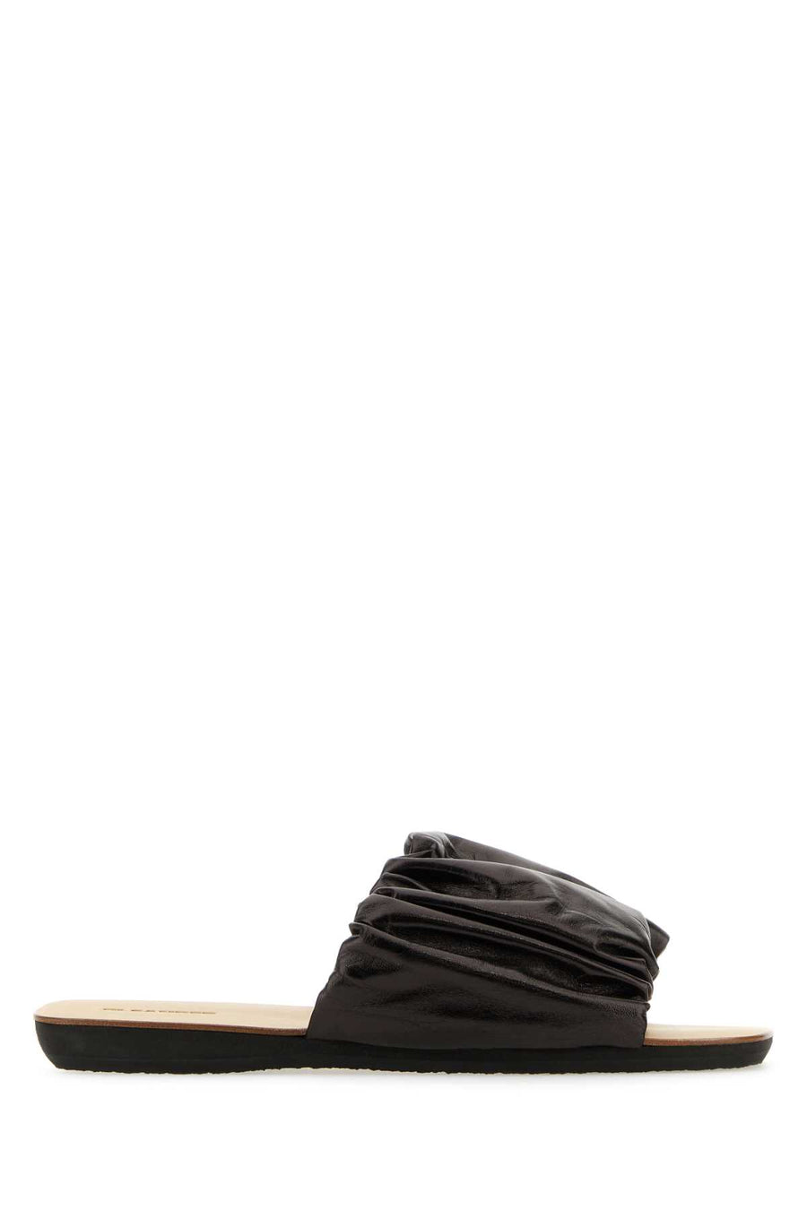 Jil Sander Exterior: 100% Leather slipper in brown