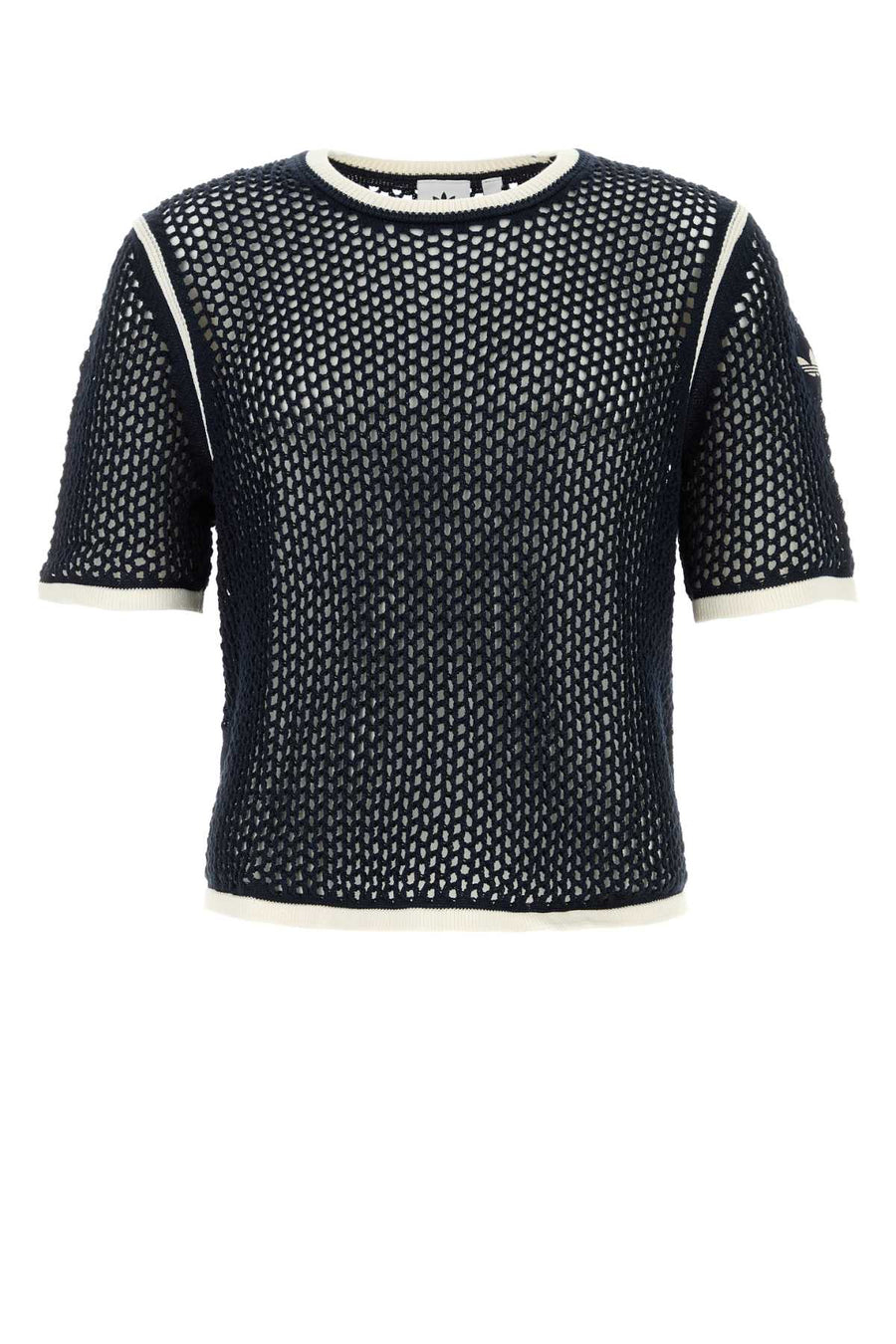 Wales Bonner X Adidas Knit 60% Cotton t-shirt in navy