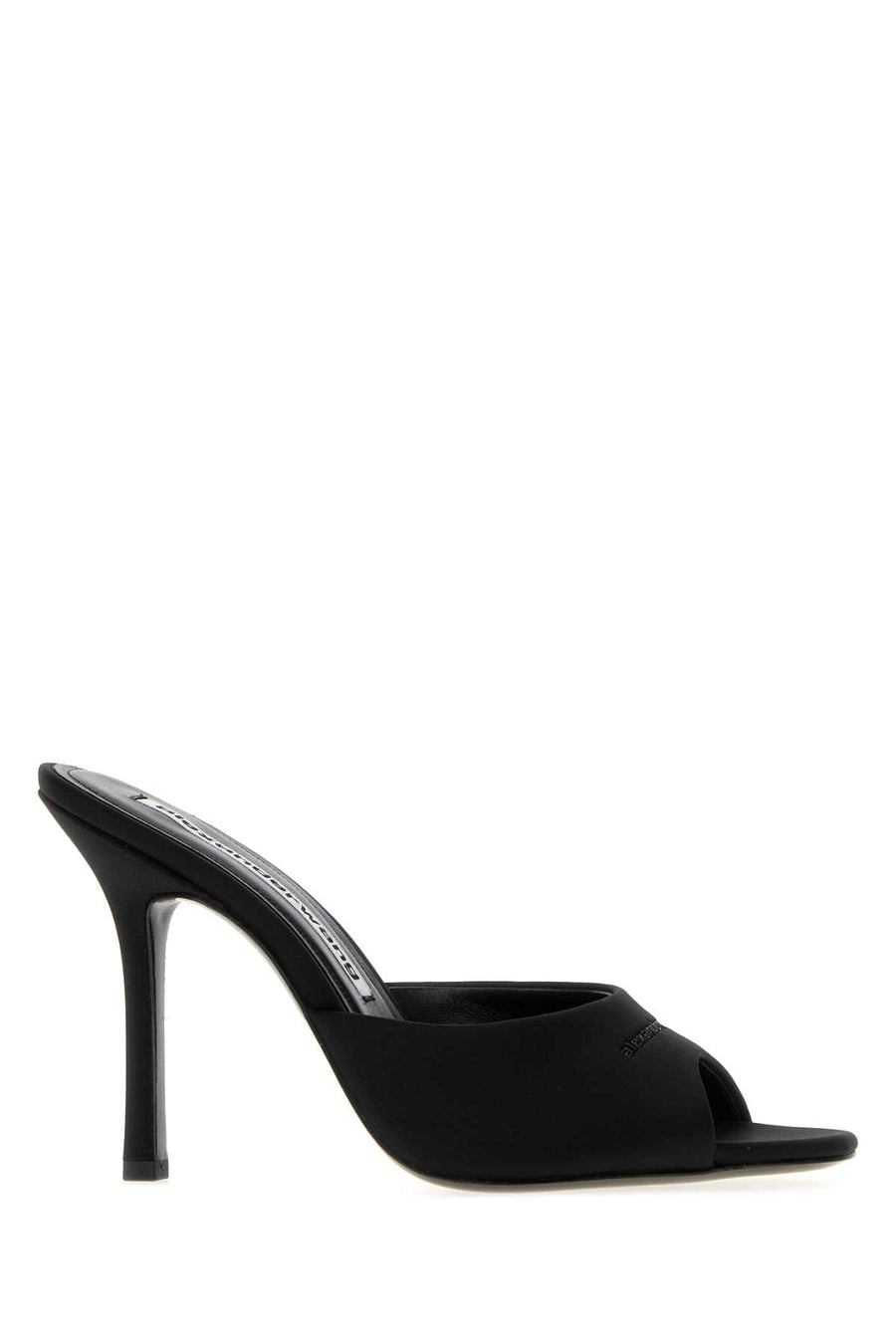 Alexander Wang Mule Exterior: 100% Fabric; Interior: 100% Leather; Sole: Leather mule in black