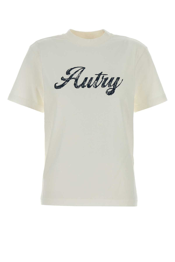 Autry 100% Cotton t-shirt in white