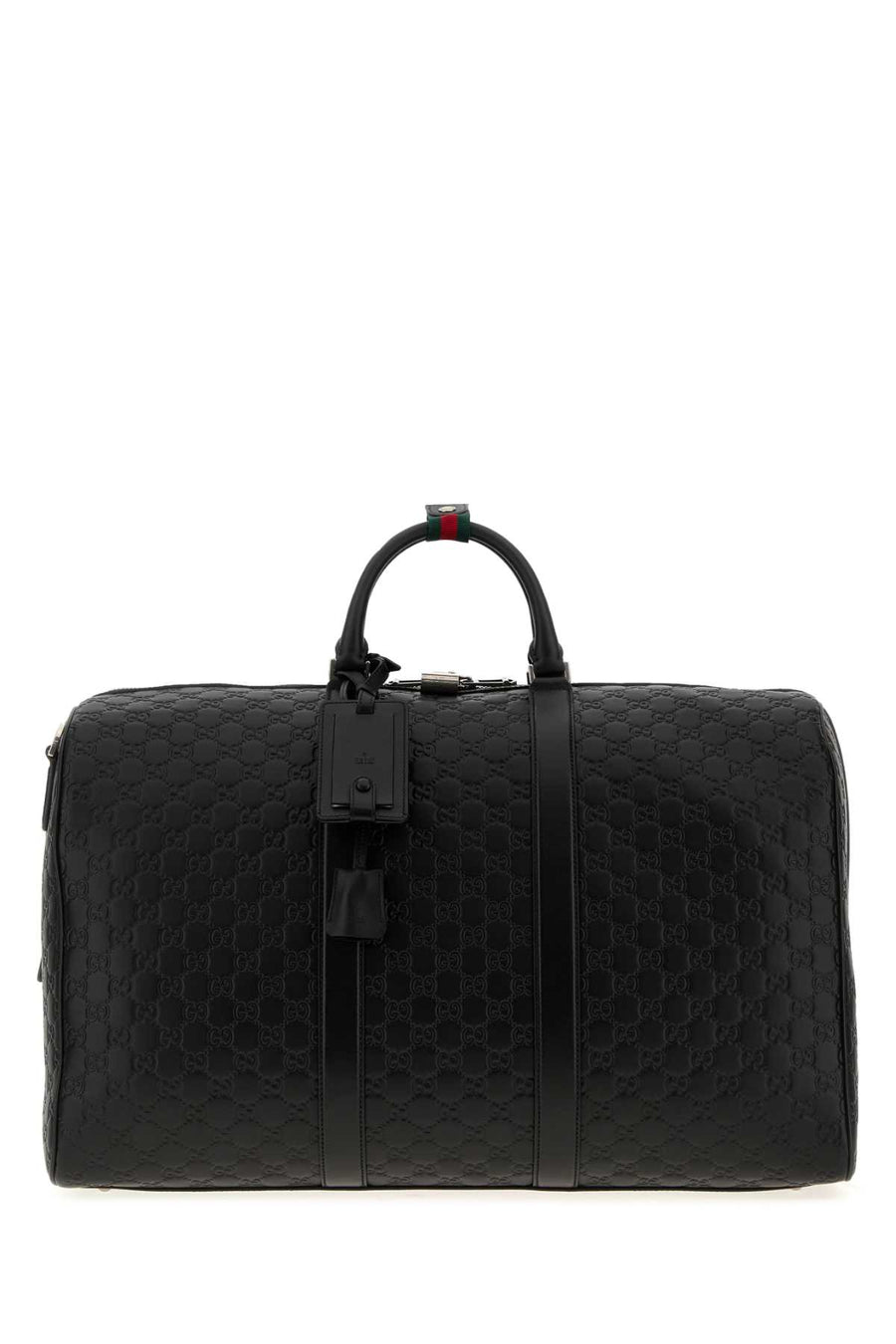 Gucci With Calf skin duffle bag in black
