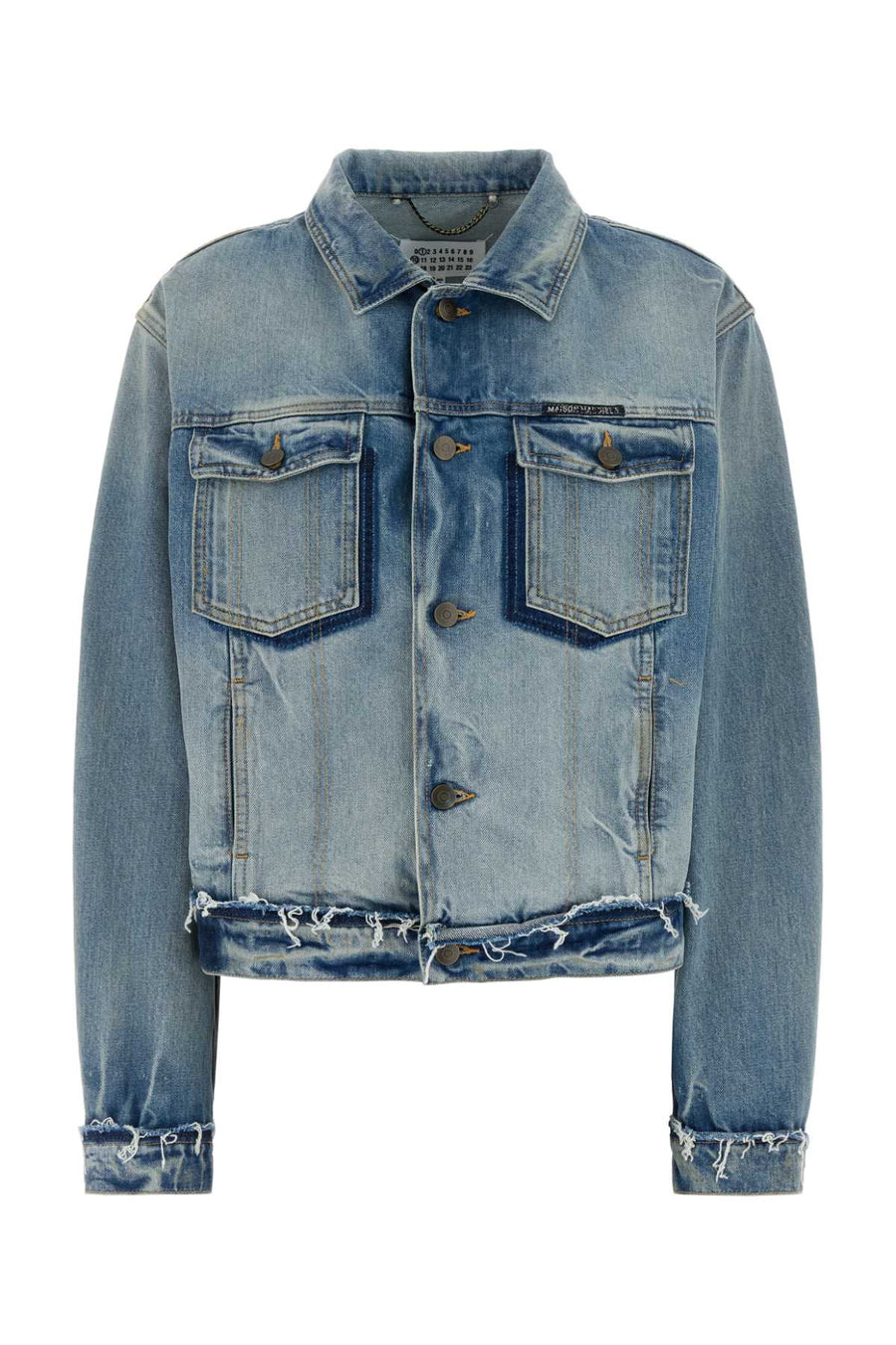 Maison Margiela 100% Cotton (primary); 65% Polyester jacket in blue