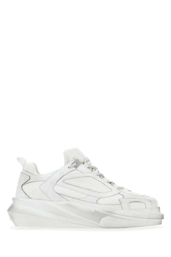 Alyx Exterior: 100% Leather sneaker in white