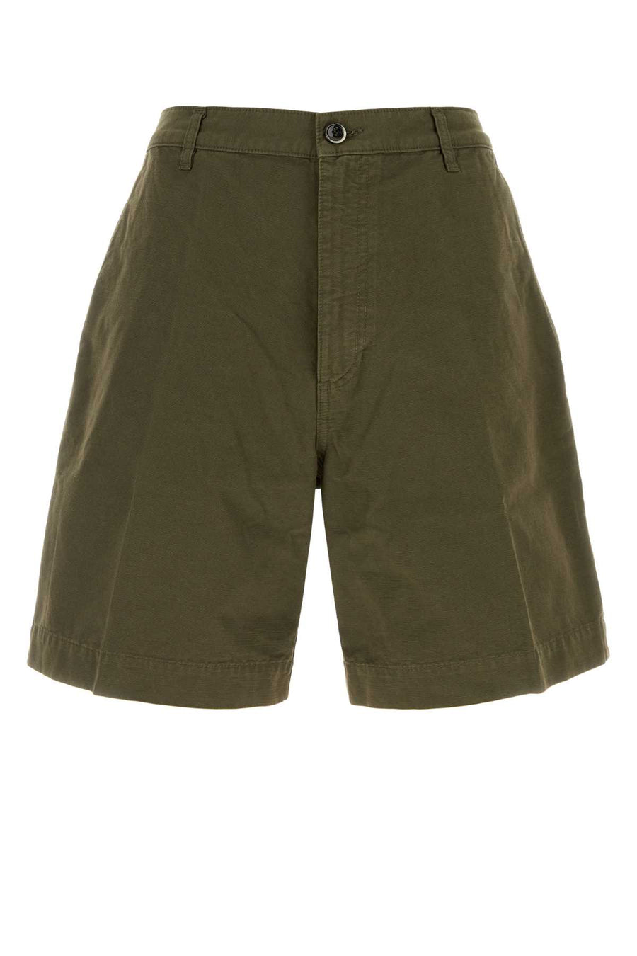 Nine In The Morning 100% Cotton bermuda shorts in green
