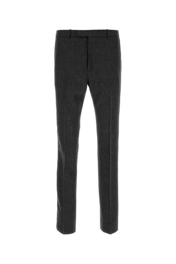 Gucci 100% Wool trousers in gray