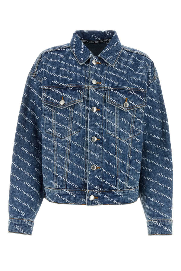 Alexander Wang Jacket Cotton jacket in blue