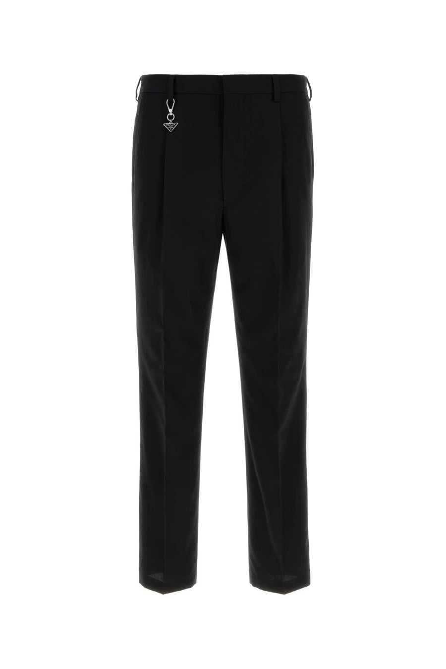 Prada 100% Cotton trousers in black
