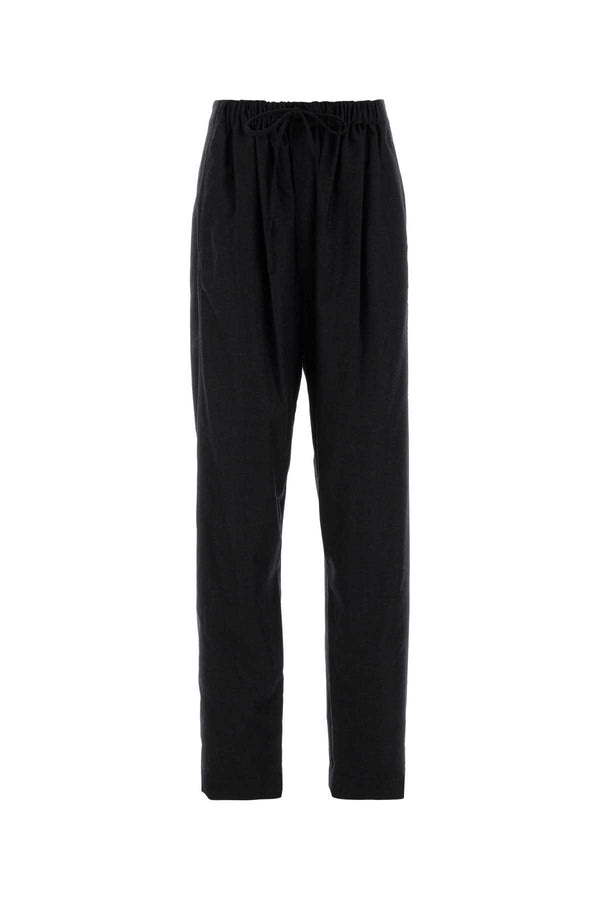 Lemaire 50% Cashmere 47% Nylon 3% Wool trousers in gray