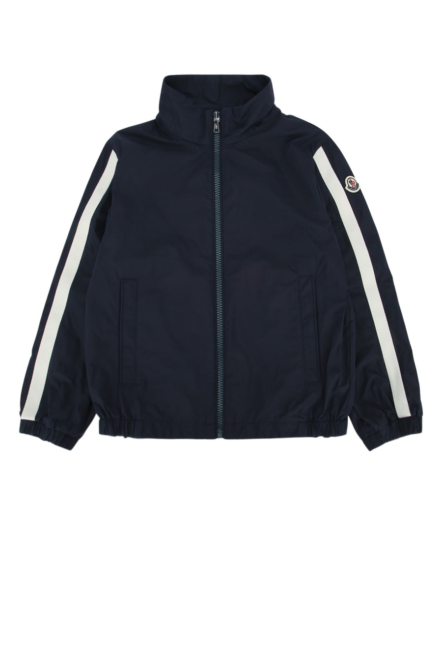 Moncler Jr Jacket Collar: 100% polyester; Outer: 100% polyester jacket in navy