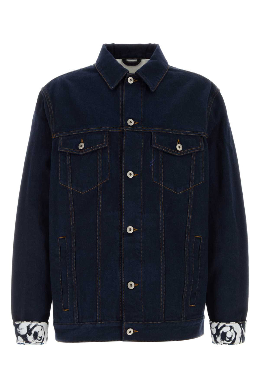 Burberry 100% Cotton jacket in navy