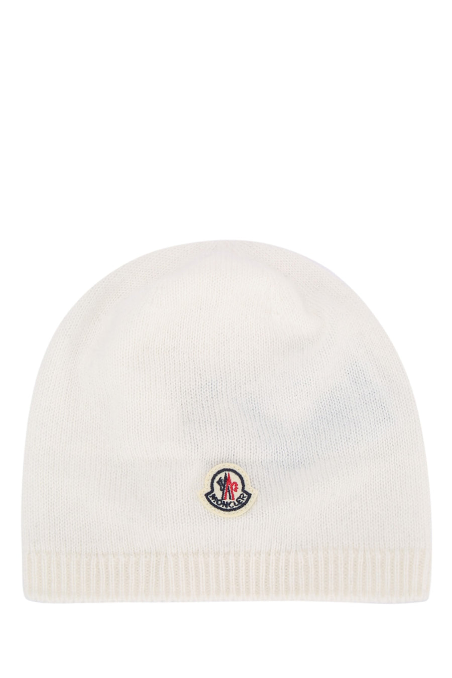 Moncler Jr HAT Acrylic beanie in white