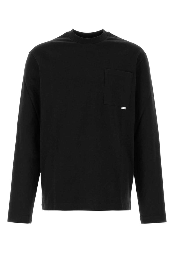Jil Sander 100% Cotton t-shirt in black