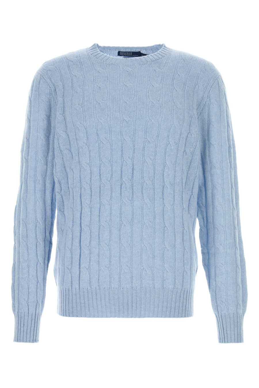 Polo Ralph Lauren Cable 100% Cashmere sweater in blue