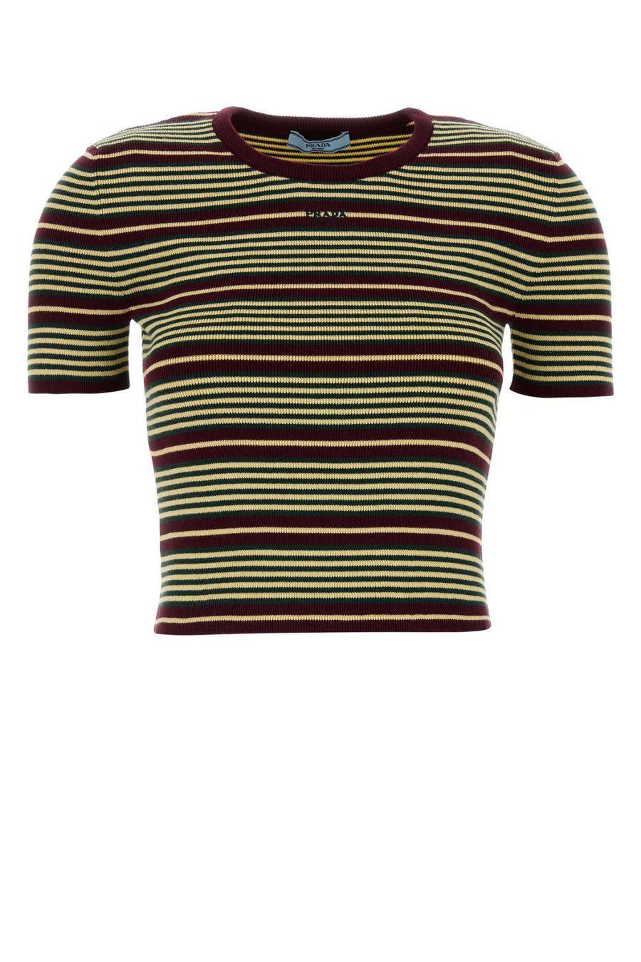 Prada 92% Cotton t-shirt in multicolor