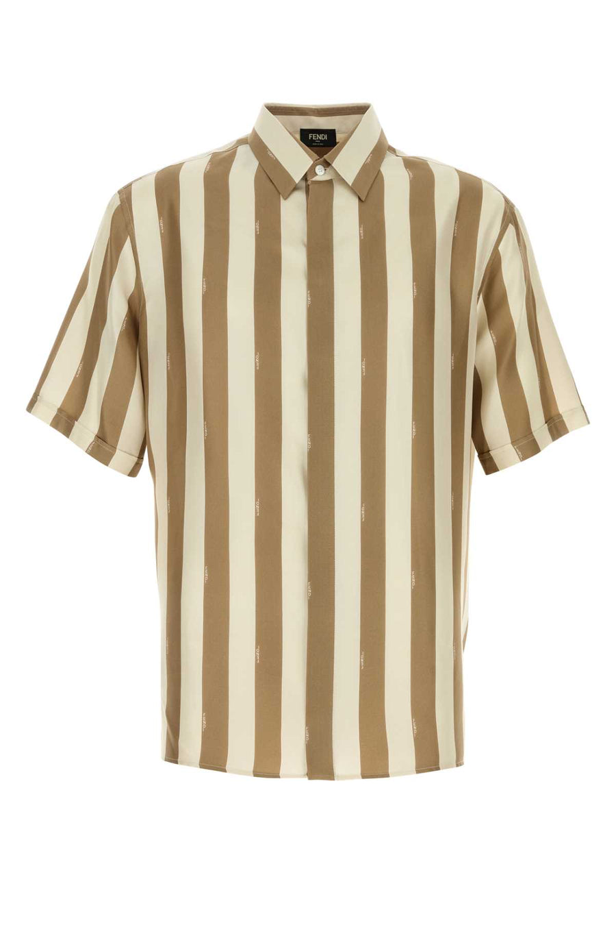 Fendi Silk 100% Silk shirt in beige