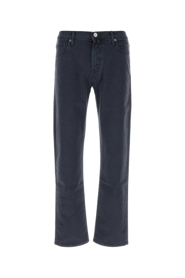 Incotex Vintage 98% Cotton 2% Elastane jeans in navy