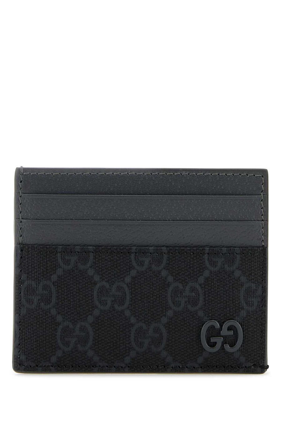 Gucci Card 60% Polyurethane card case in black