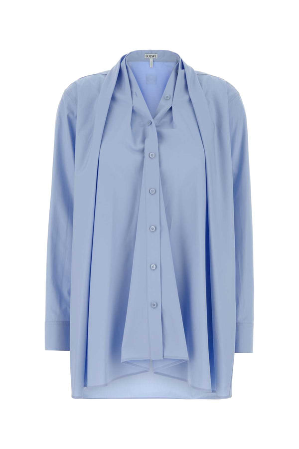 Loewe Skyblue 100% Cotton shirt in blue