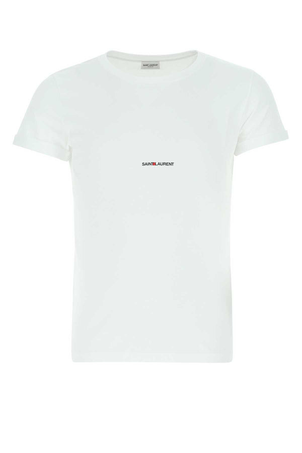 Saint Laurent Cotton t-shirt in white