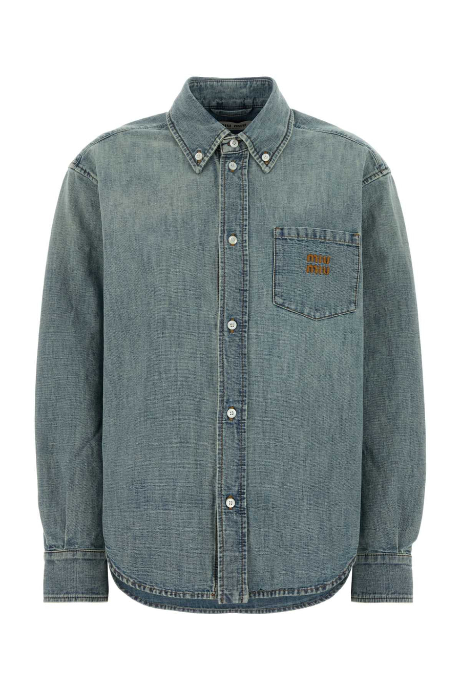 Miu Miu 100% Cotton shirt in blue