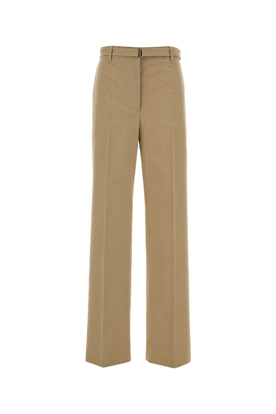 Prada 100% Cotton trousers in beige