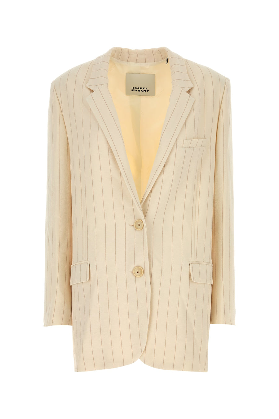 Isabel Marant Ecby Wool blazer in beige
