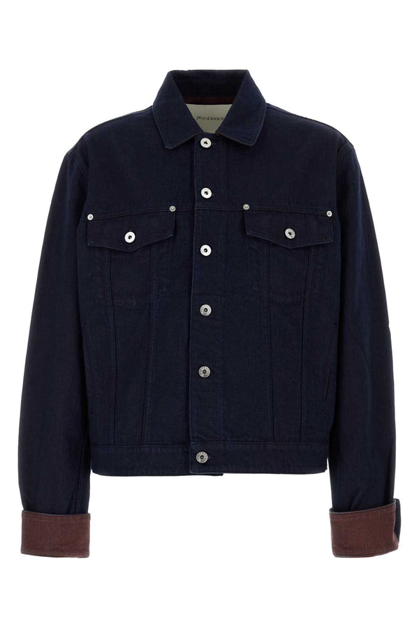 JW Anderson Cuff Exterior: 100% Cotton jacket in navy