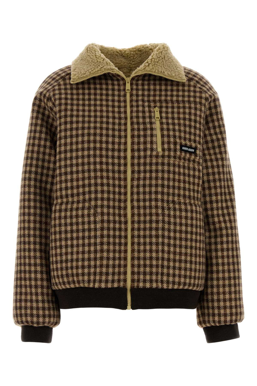 Miu Miu 100% Wool jacket in brown