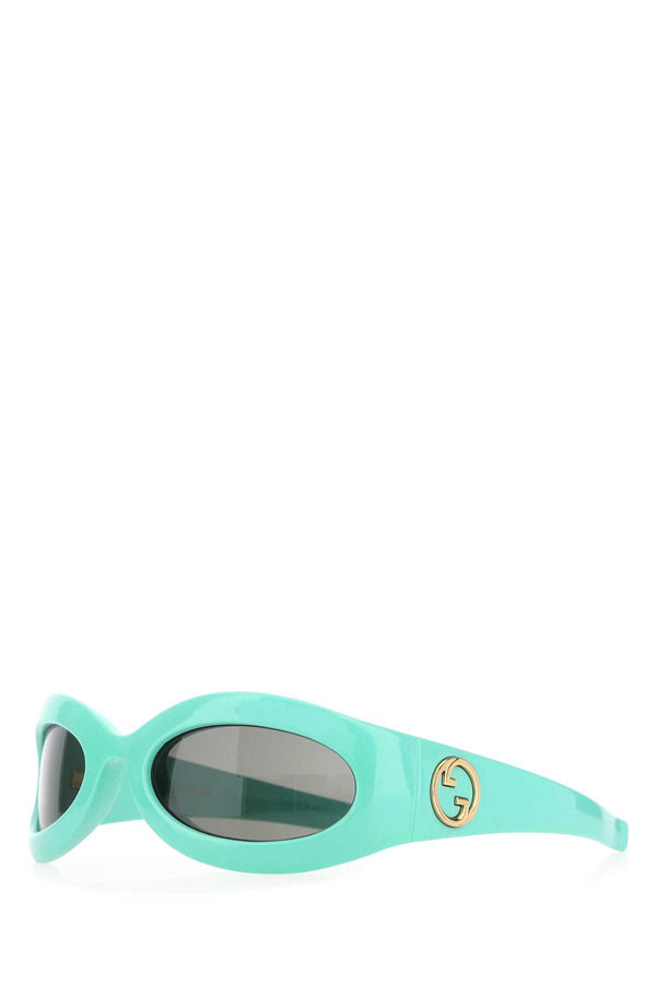 Gucci Sole Acetate sunglasses in turquoise