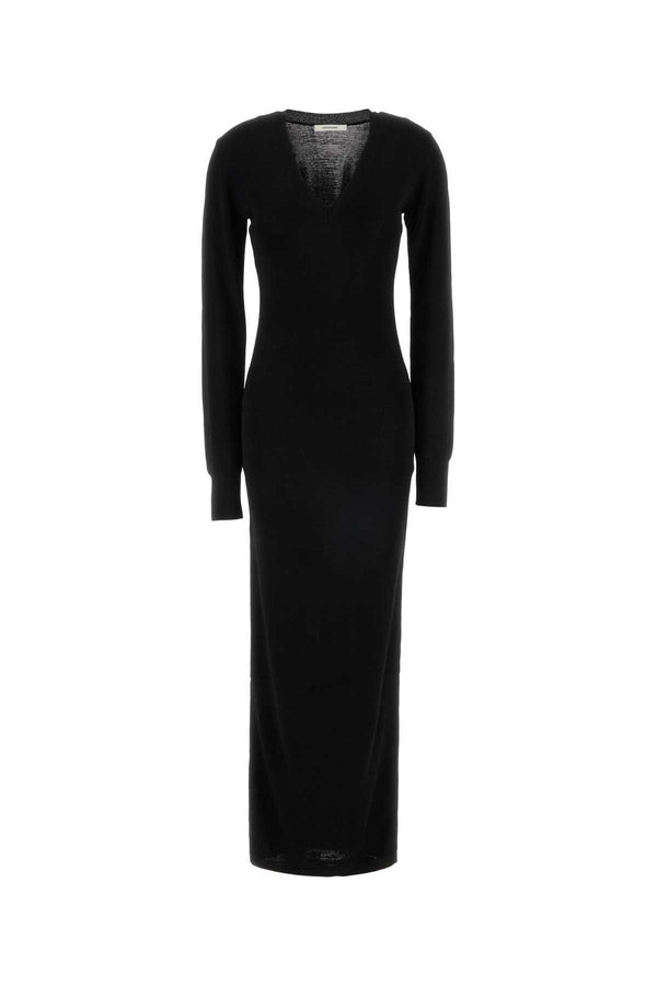 Entire Studios Sleeve 100% Viscose dress in black