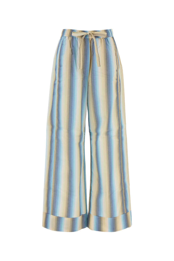 Ganni 100% Cotton trousers in multicolor
