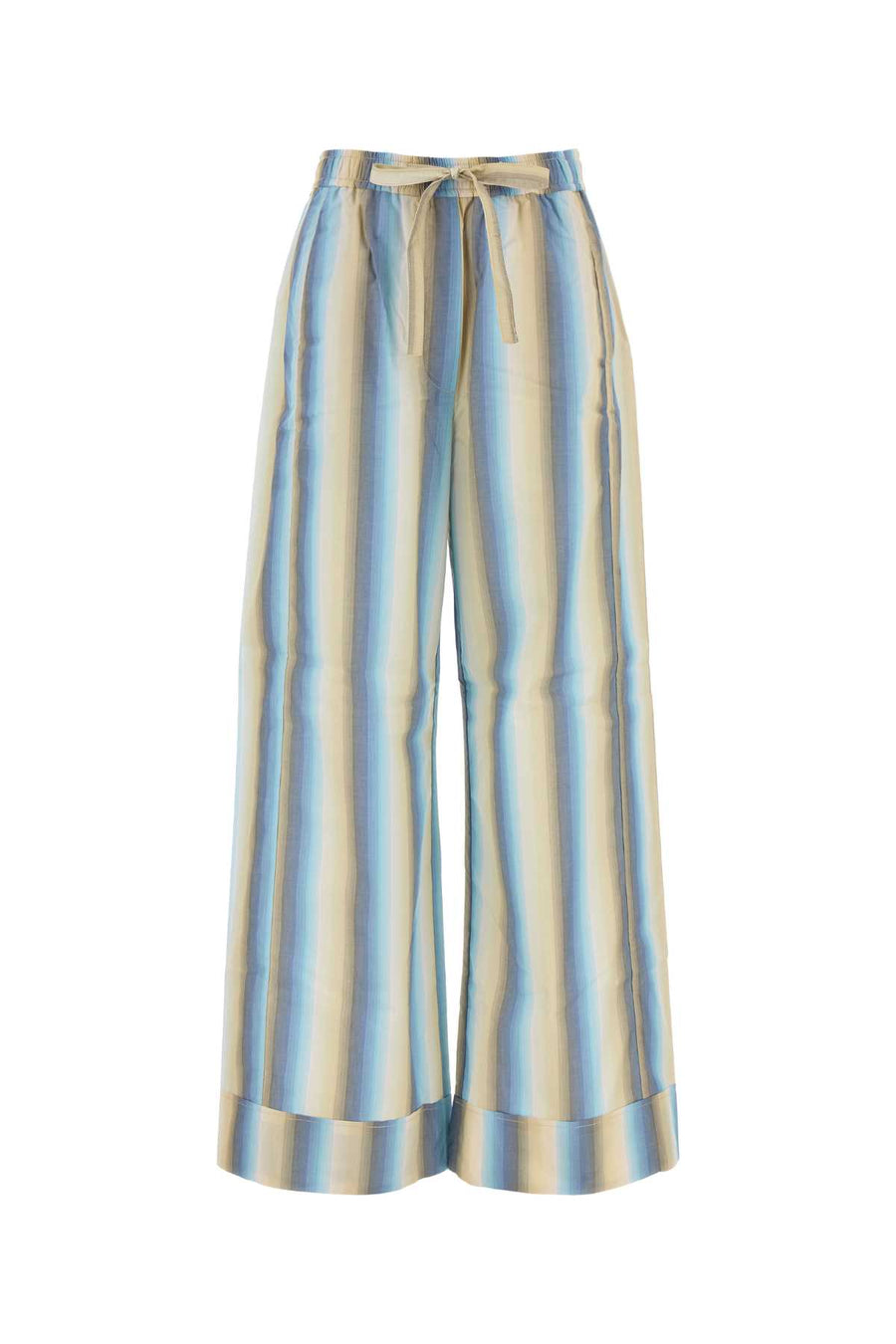 Ganni 100% Cotton trousers in multicolor