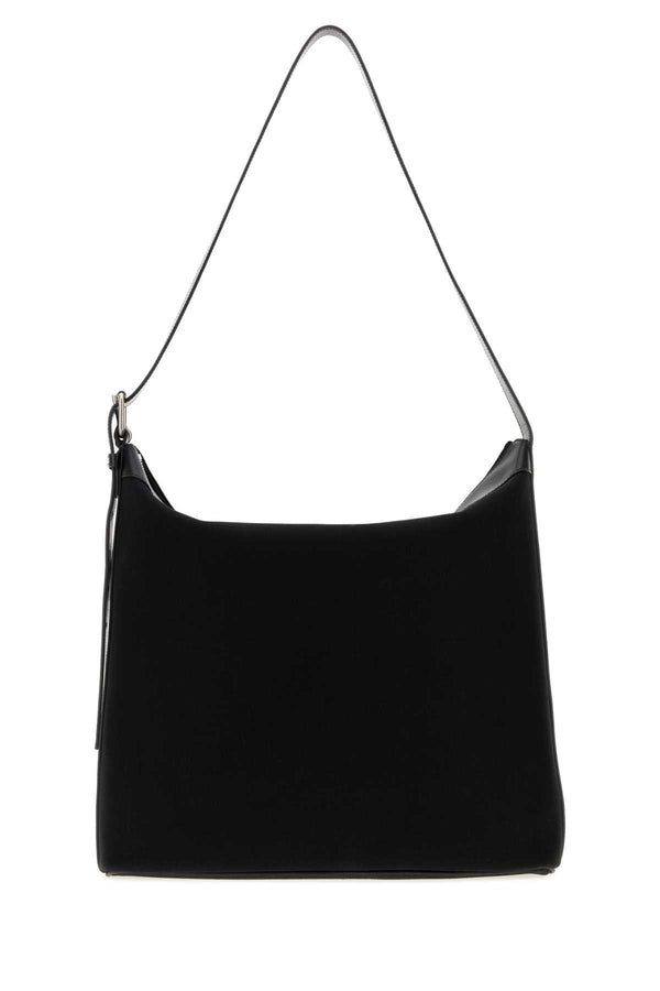 A.P.C. 100% Suede shoulder bag in black